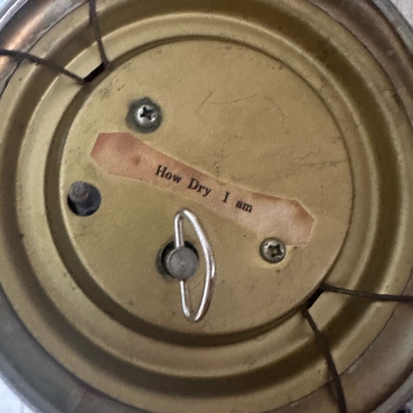 Vintage Liquor Nautical Sailor Amber Glass Brass Lantern Decanter Not Playing - Picture 6 of 8